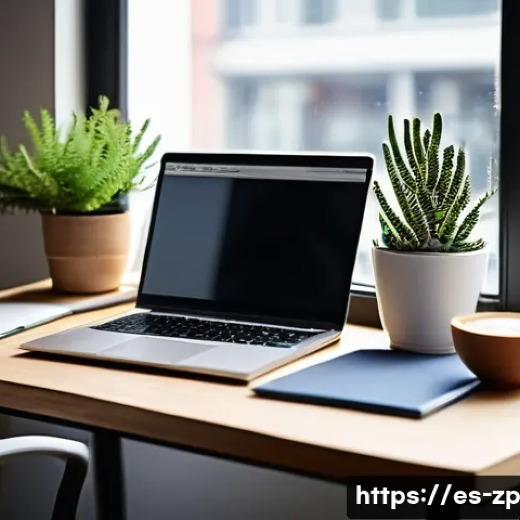 자신의 감정과 직업 선택의 연관성 - **Prompt 1: Dynamic Blogger at Work**
    "A vibrant, high-resolution image of a young adult (gender...